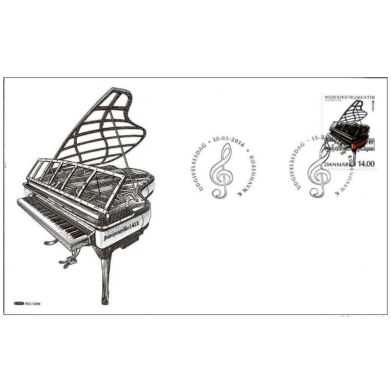 Dania 2014, Europa CEPT, Muzyka: Instrumenty FDC