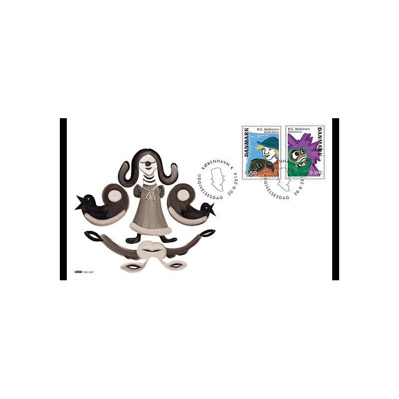 Dania 2014, Hans Ch. Andersen, bajki FDC