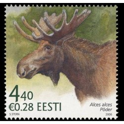 Estonia 2006, Zwierzęta: łoś. **