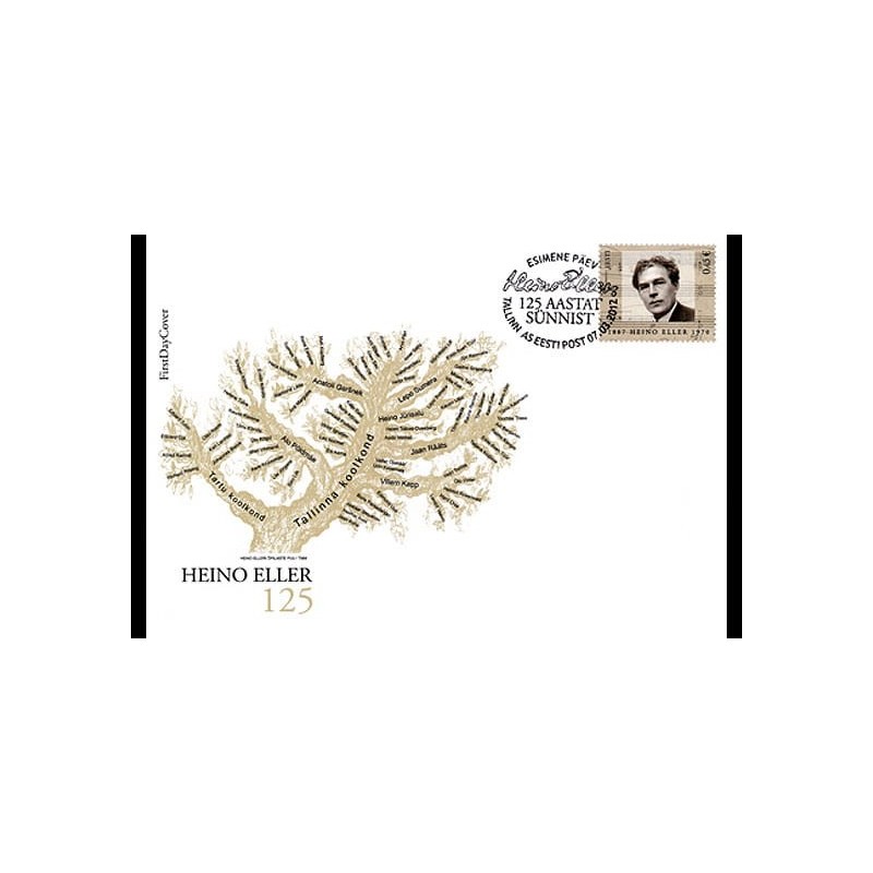 Estonia 2012, Muzyka: Heino Eller FDC