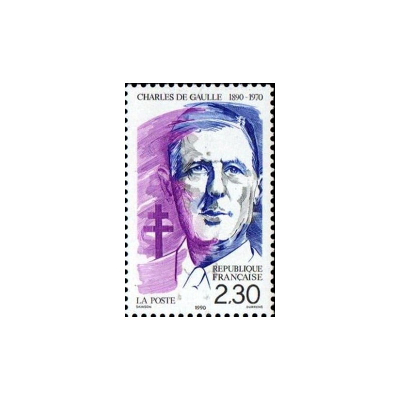 Francja 1990, Prezydent de Gaulle, II wojna **