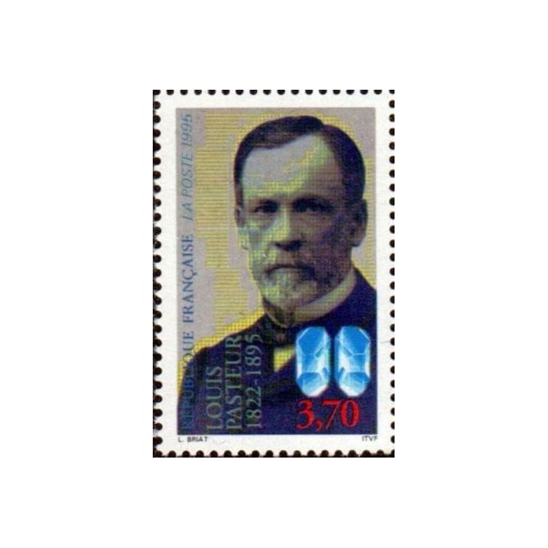 Francja 1995, L. Pasteur, chemia, biologia **