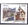 Francja 2010, Colmar, zabytki, kamienice **
