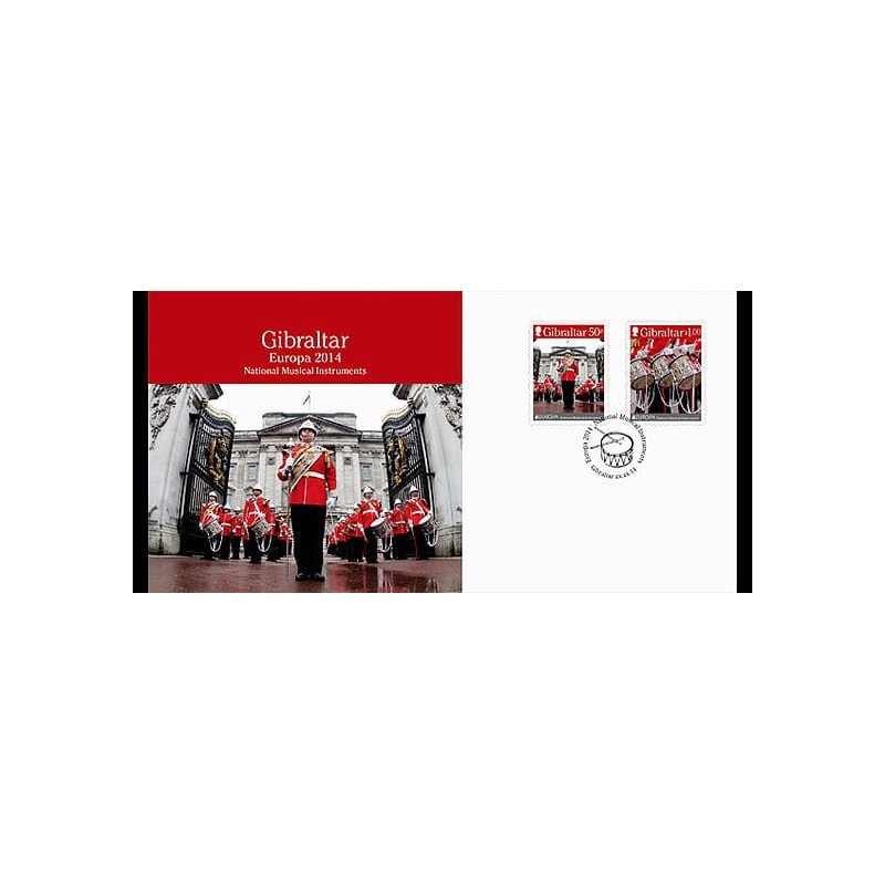Gibraltar 2014, EUROPA CEPT, Muzyka. FDC
