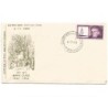 Indie 1968, Maria Curie, Nobel. FDC Kalkuta