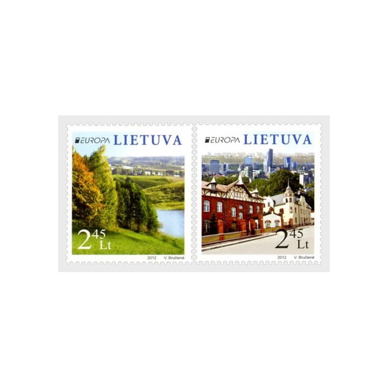 Litwa 2012, EUROPA CEPT: Turystyka **