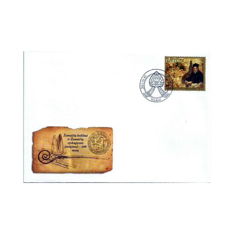 Litwa 2013, Chrzest Żmudzi, biskup Maciej FDC