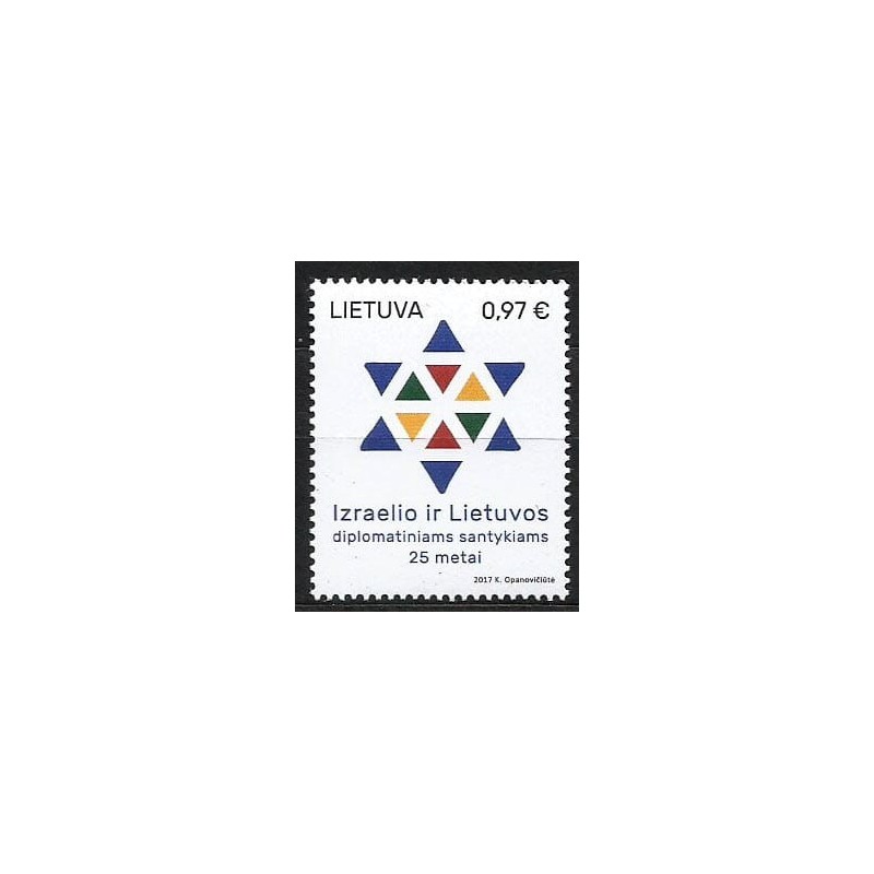 Litwa 2017, Izrael, stosunki dyplomatyczne **