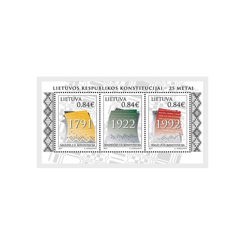 Litwa 2017, Konstytucje, m.in. 3 Maja 1791 **