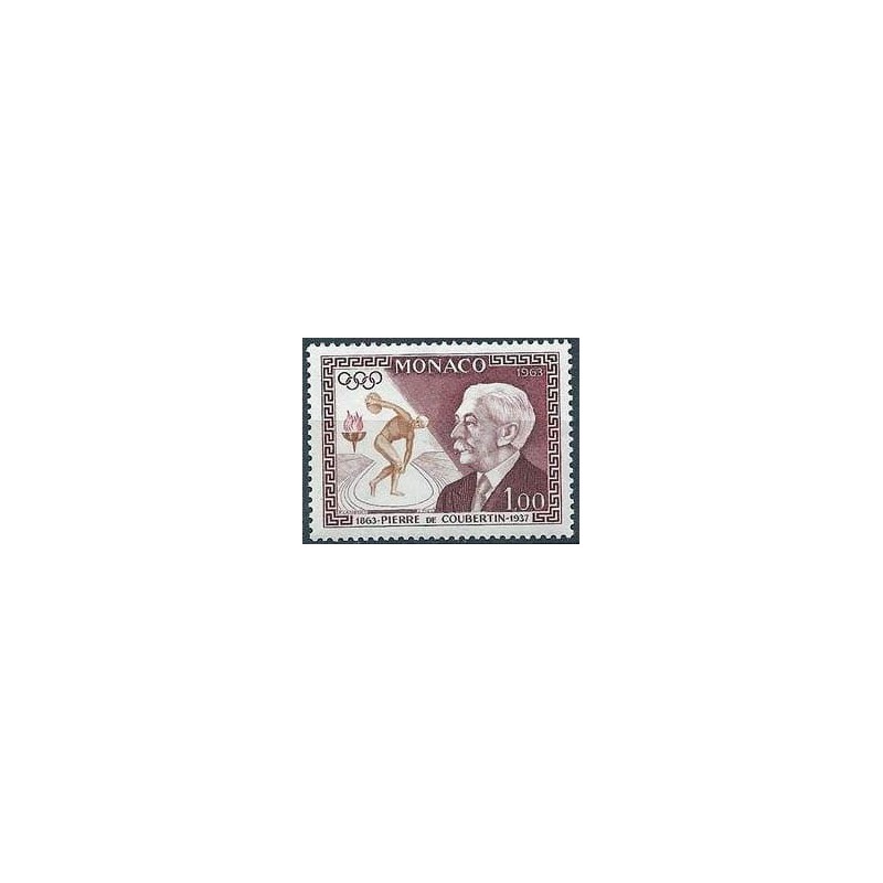Monako 1963, Igrzyska, baron de Coubertin **