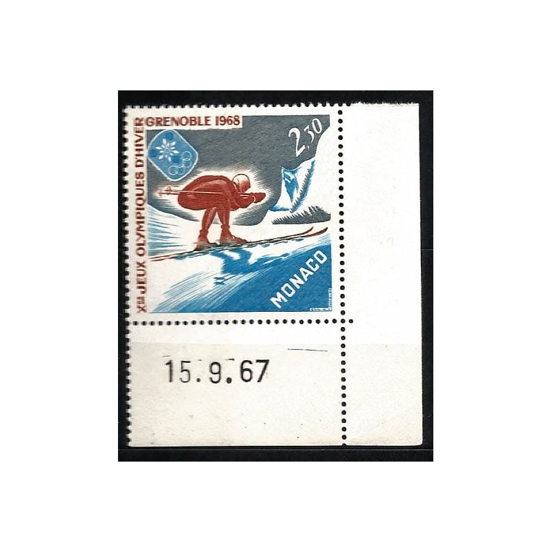 Monako 1968, Zimowe Igrzyska Grenoble, margines **
