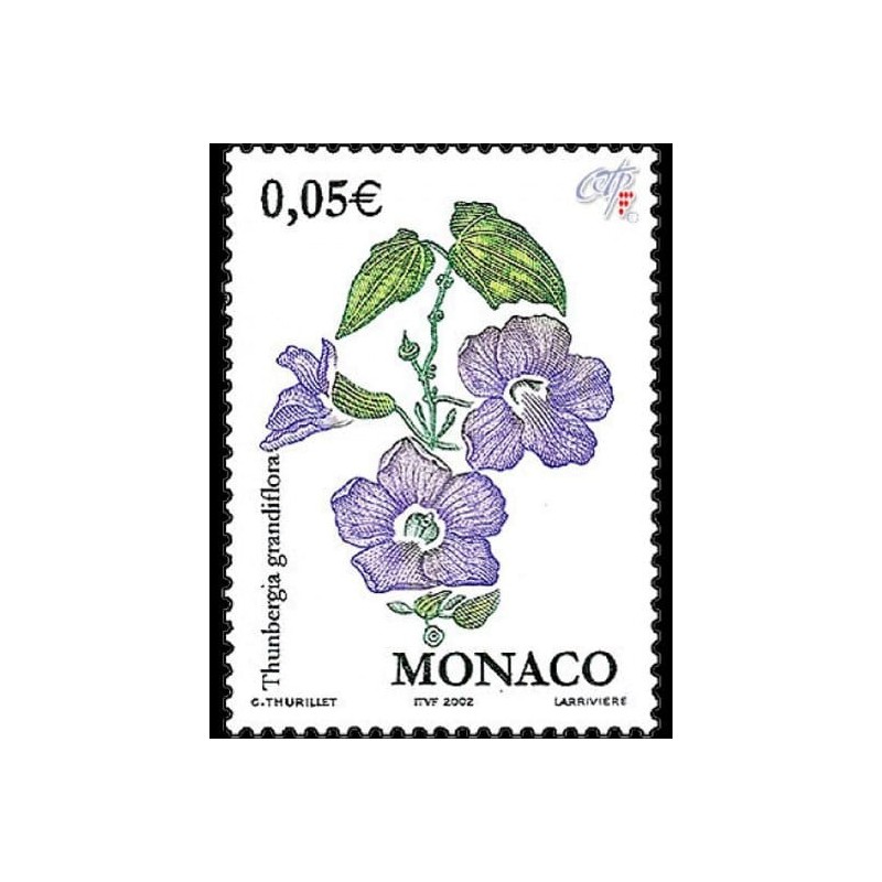 Monako 2002, Flora: Kwiat tunbergia **