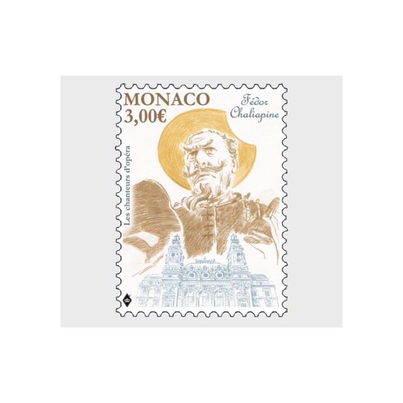 Monako 2018, Opera, śpiewak F. Chaliapin **