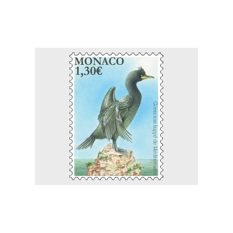 Monako 2018, Ptaki: kormoran **