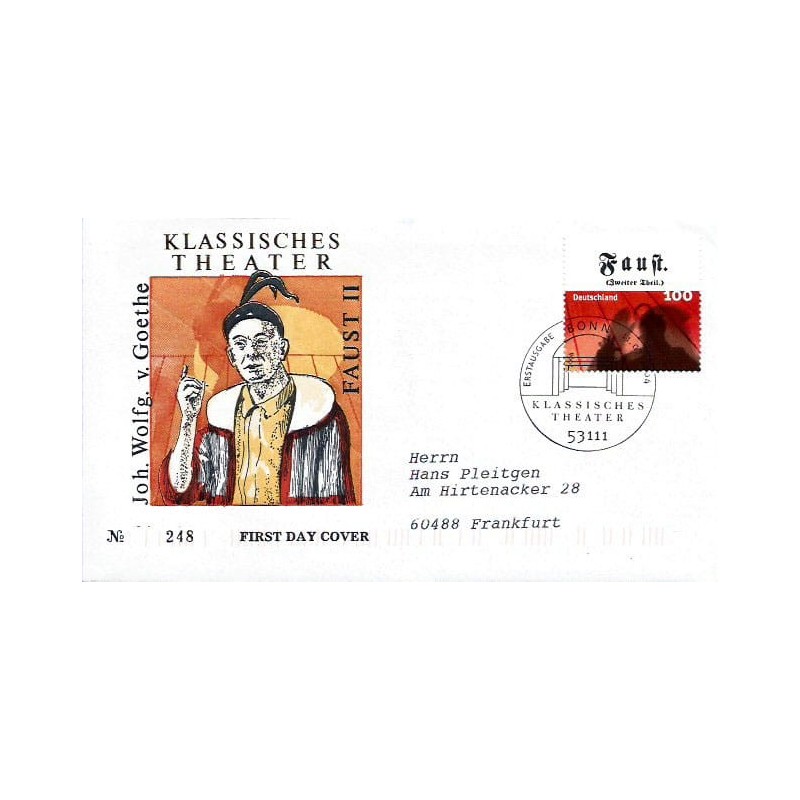 Niemcy 2004, Teatr: Faust. FDC