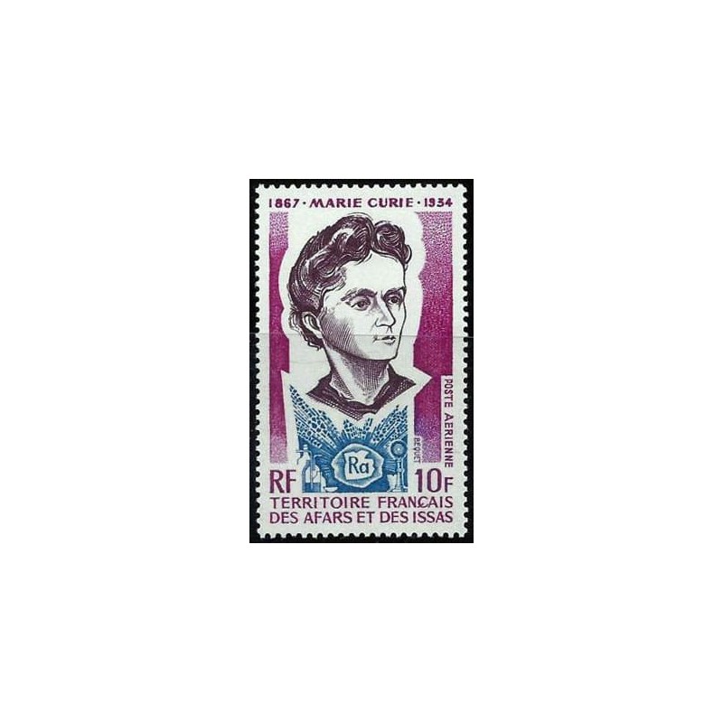 Afars et Issas 1974, Maria Curie, Nobel, rad **