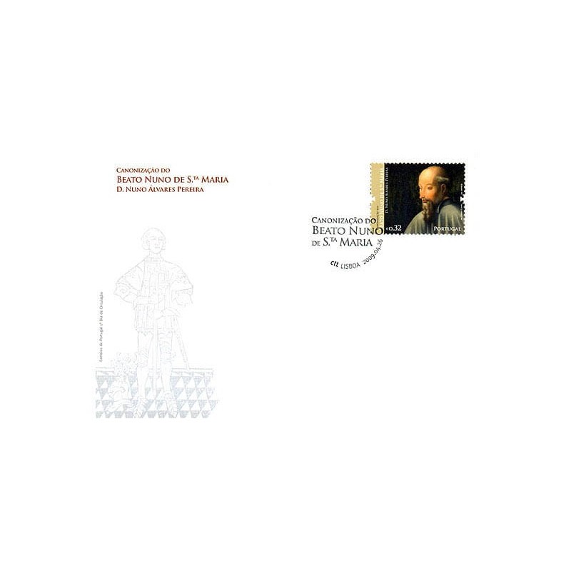 Portugalia 2009, Święty Noniusz. FDC