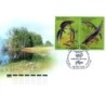 Rosja 2012, Fauna: Płazy, traszki, jaszczurki FDC