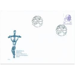 Słowacja 2003, Papież Jan Paweł II. FDC