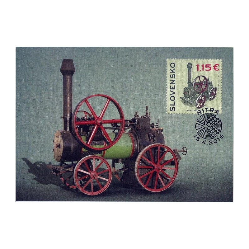 Słowacja 2016, Kolej: lokomotywa. Karta maksimum