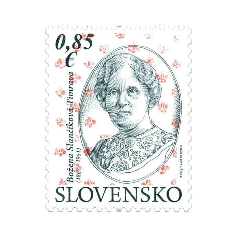 Słowacja 2017, B. Slancikowa, pisarka, poetka  **