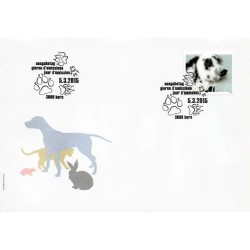 Szwajcaria 2015, Zwierzęta. Pies. FDC