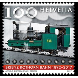 Szwajcaria 2017, Kolej Brienz Rothorn lokomotywa **