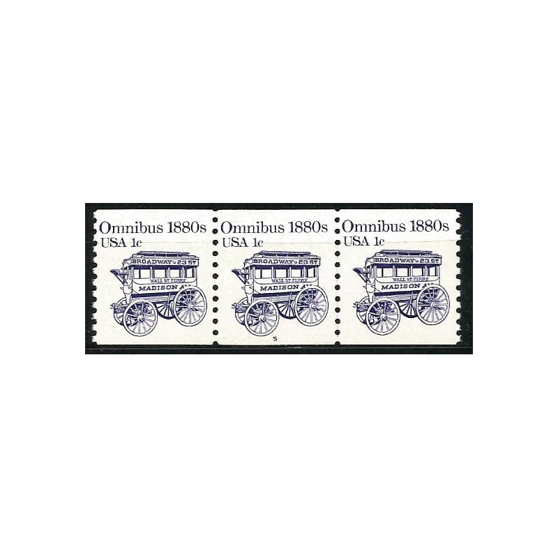 USA 1981, Transport: omnibus. Numer płyty 5 **