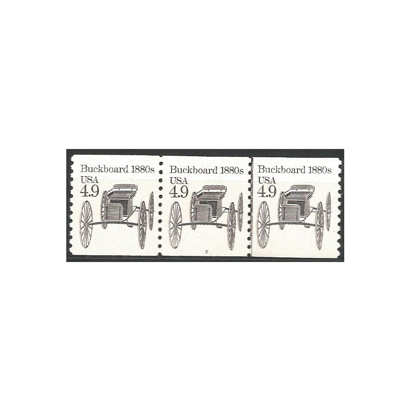 USA 1985, Transport: powóz. Numer płyty 3 **