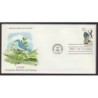 USA Ptaki i kwiaty: Błękitnik Lilak FDC 1982