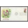USA Ptaki i kwiaty: Dziwuszka Lilak FDC 1982