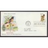 USA Ptaki i kwiaty: Kacyk Rudbekia FDC 1982