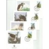 Gujana 1990, WWF: ptak harpia. FDC