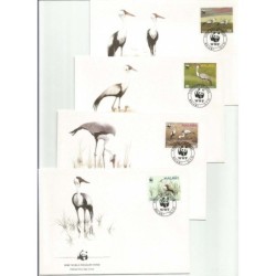 Malawi 1987, WWF: ptak żuraw. FDC