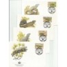 Turks i Caicos 1986, WWF: gady: iguana. FDC
