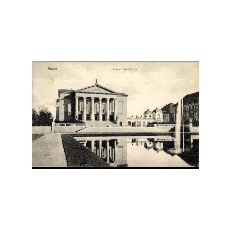 Poznań, Teatr Miejski. Obieg 1911 r.