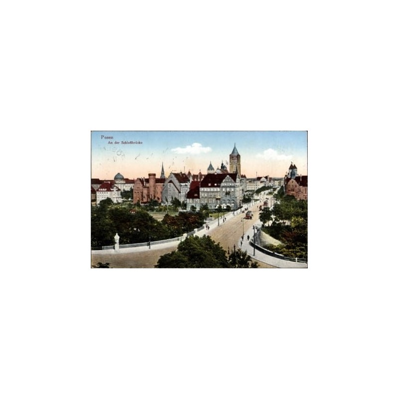 Poznań, Zamek. Obieg 1916 r., poczta polowa