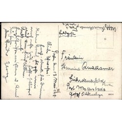 Poznań, Składanka: Zamek, Teatr, Ratusz, pomnik, Komisja. Obieg 1918 r.