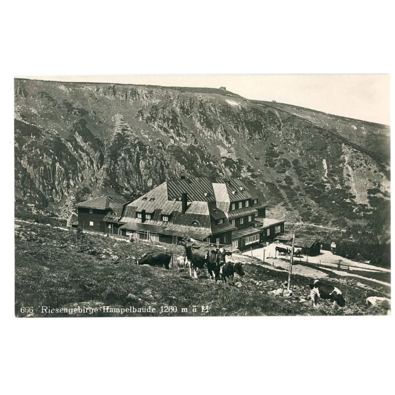 Karkonosze, Karpacz, Schronisko Strzecha Akademicka. Bez obiegu