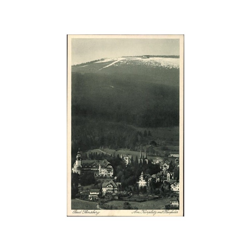 Świeradów-Zdrój, Widok ze Stogu Izerskiego. Obieg 1929 r.
