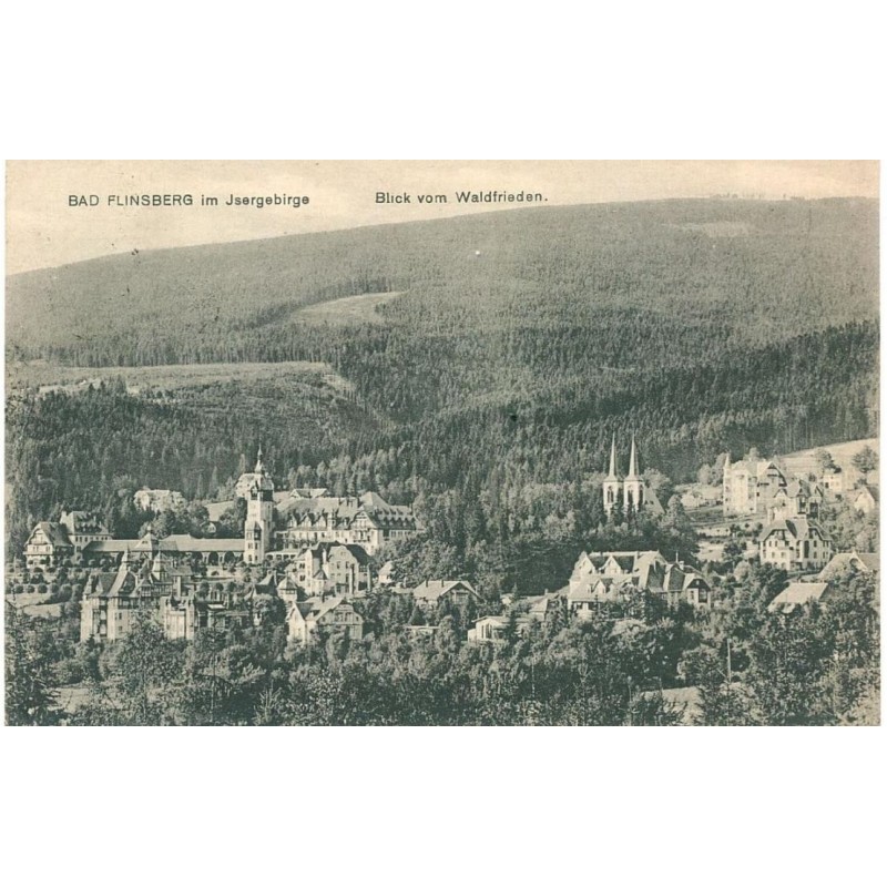 Świeradów-Zdrój, Widok ogólny. Obieg 1921 r.