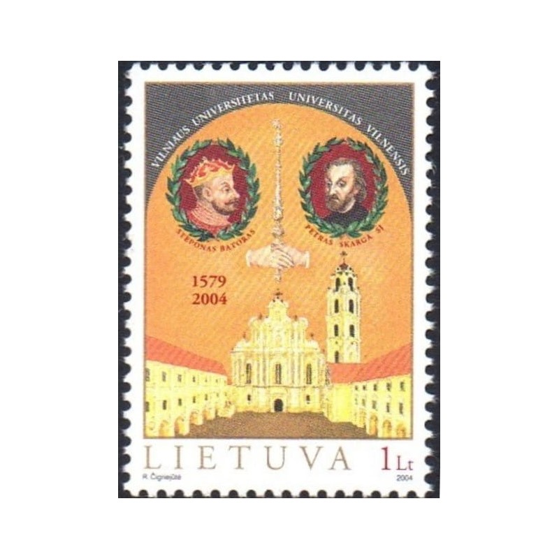 Litwa 2004, Król Stefan Batory, Piotr Skarga, Uniwersytet Wileński **