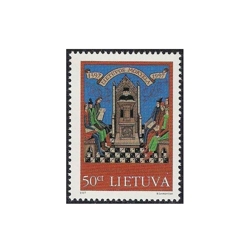 Litwa 1997, 600 lat szkolnictwa na Litwie **