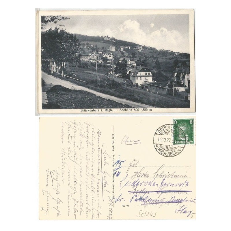 Karpacz Górny, obieg 1927