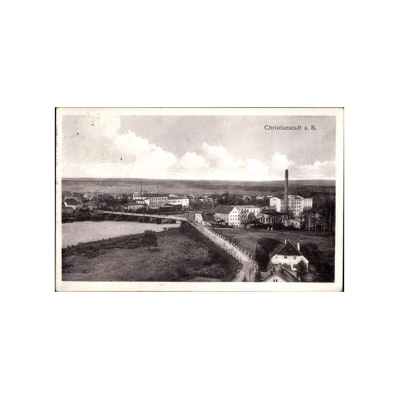Krzystkowice (Nowogród Bobrzański), widok ogólny, obieg