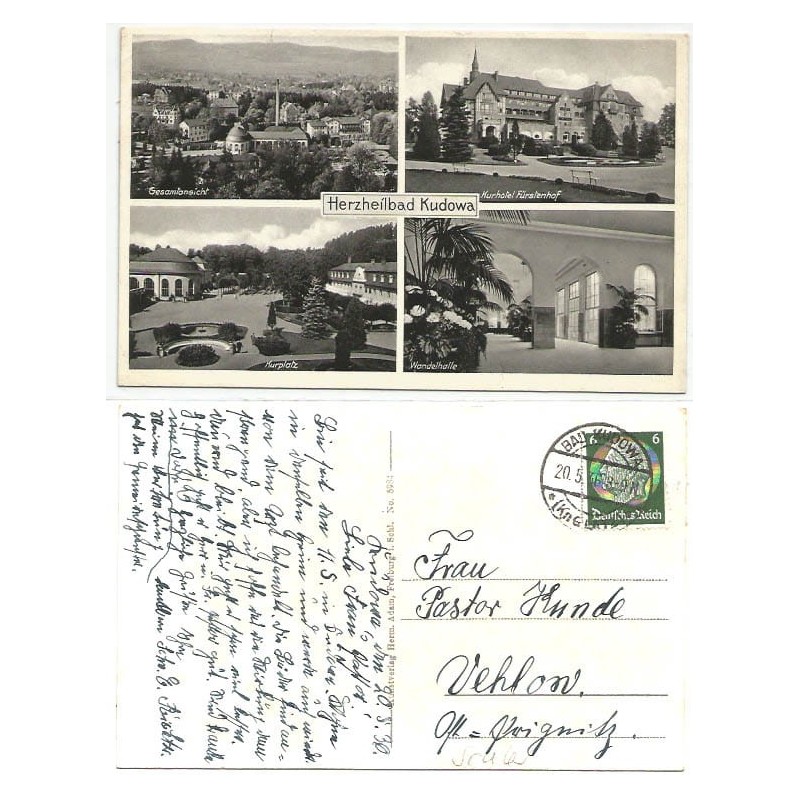 Kudowa-Zdrój, składanka, obieg 1936