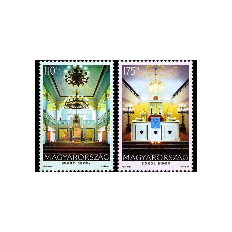 Węgry 2010, Synagogi, judaika **
