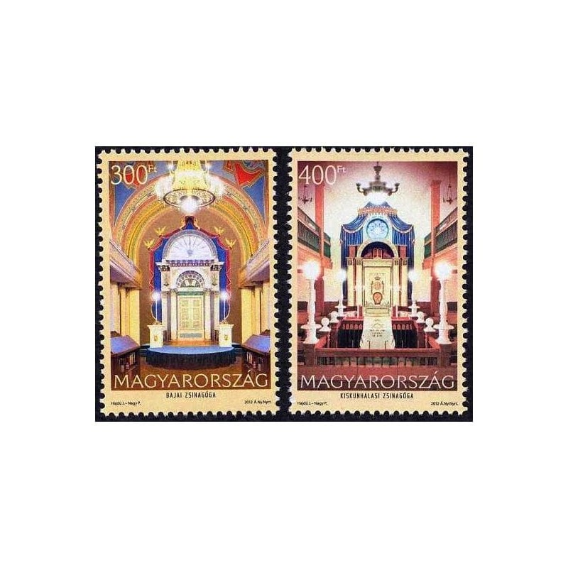 Węgry 2012, Synagogi, judaika **
