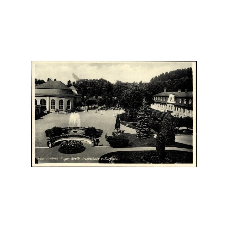 Kudowa-Zdrój, Park zdrojowy, 1936, bez obiegu