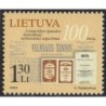 Litwa 2004, Druk w alfabecie łacińskim, 100 lat **